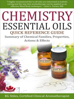 cover image of Chemistry Essential Oils Quick Reference Guide Summary of Chemical Families, Properties, Actions & Effects